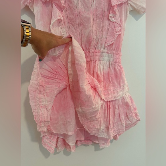 *LIKE NEW* LoveShackFancy Natasha Mini Dress - Pink - Picture 5 of 11